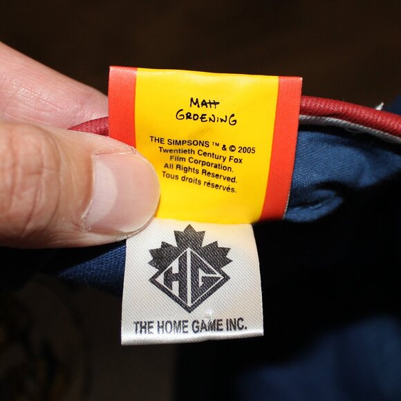 3/$88❤️vintage 2005 Homer The Golfer The Simpsons baseball hat cap golf swinger - Picture 8 of 9